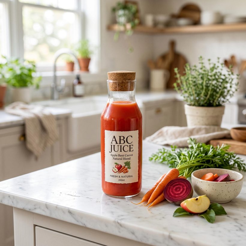 ABC Juice (Apple Beet Carrot) juice