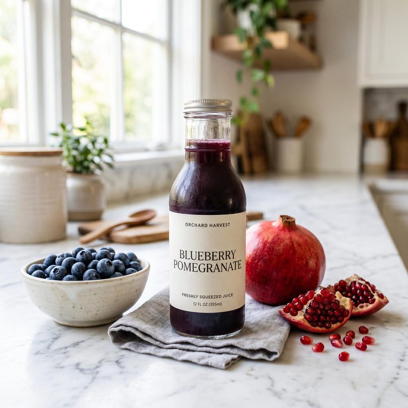 Blueberry Pomegranate juice