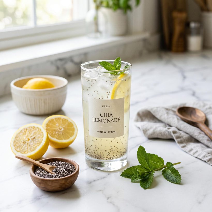 Chia Lemonade juice