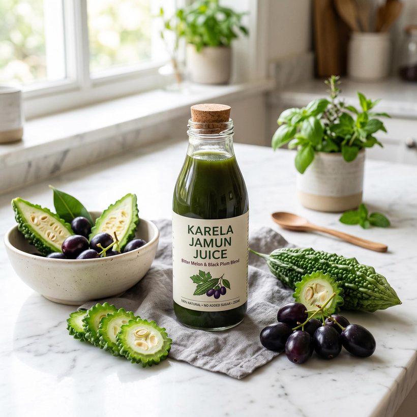 Karela Jamun juice