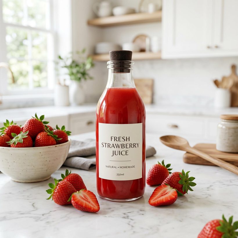 Strawberry juice