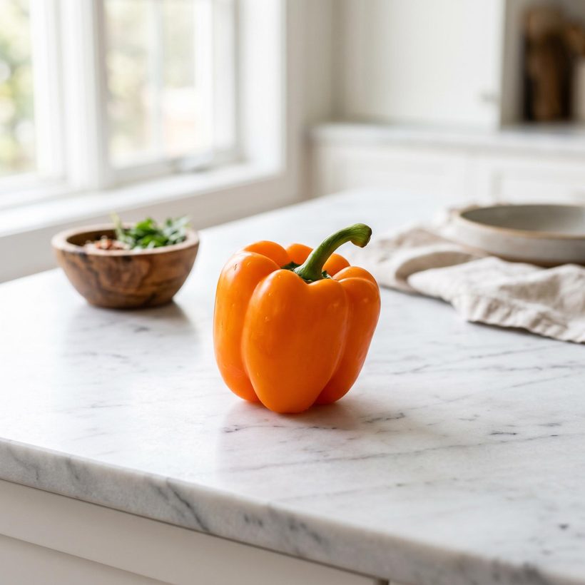 Orange Capsicum